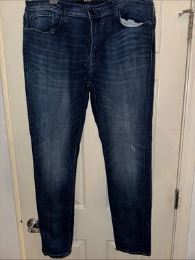Hudson Men's Dark Blue Slim Jeans Zack Skinny